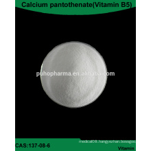 Calcium pantothenate(Vitamin B5) powder/CAS No.137-08-6/ USP/BP/EP/FCCV